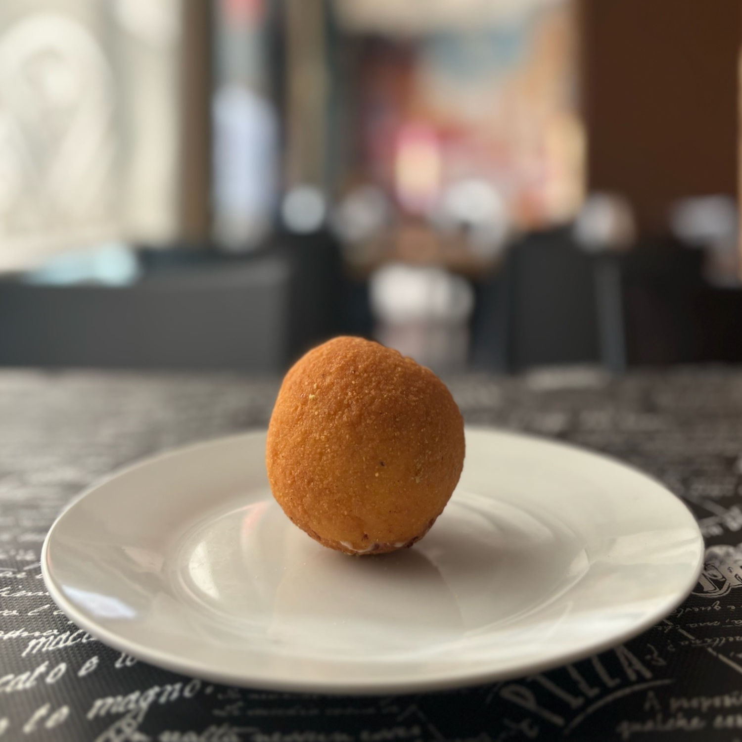 Arancino cotto e besciamella